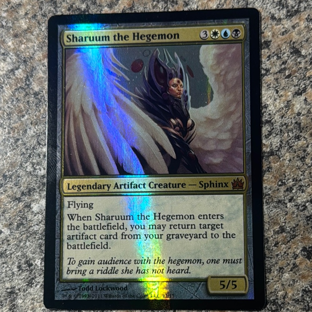 MTG Magic the Gathering Sharuum the Hegemon FOIL